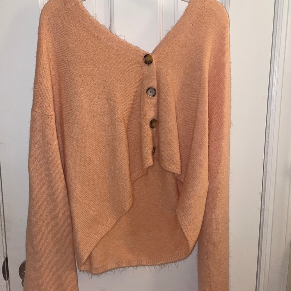 S Billabong button-up sweater